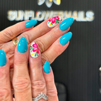 Luxurious nail spa treatment experience